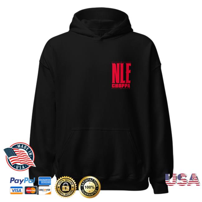 Official Nle Choppa Merch Cottonwood Ii Hooded Sweatshirt