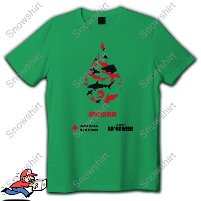 Red Cross Shark Week 2022 Hoodie Red Cross Shark Week Hoodie