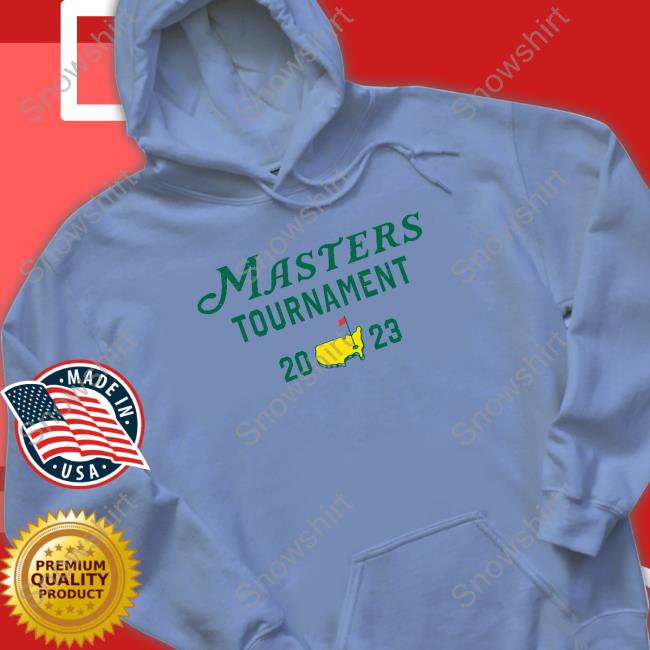 2023 Masters Tournament Logo Hooded Sweatshirt 2023 Masters Tee