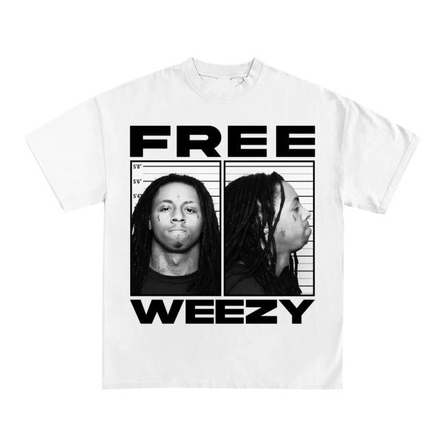 Lil Wayne Free Weezy Exclusive Graphic Shirts