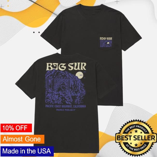 Shop Big Sur Bridges Pocket New Tee Inspired By Big Sur – Parks Project