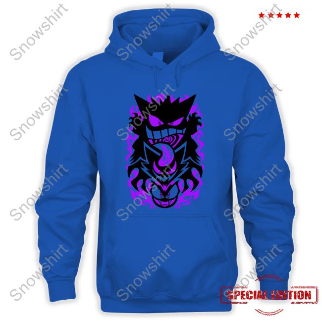 Gengar Evolution Pokemon Shirts Gengar Pokemon T-Shirt