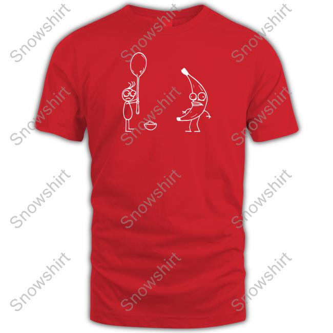 Rejected Spoon Banana T-Shirt Don Hertzfeldt Rejected Spoon Banana Tee