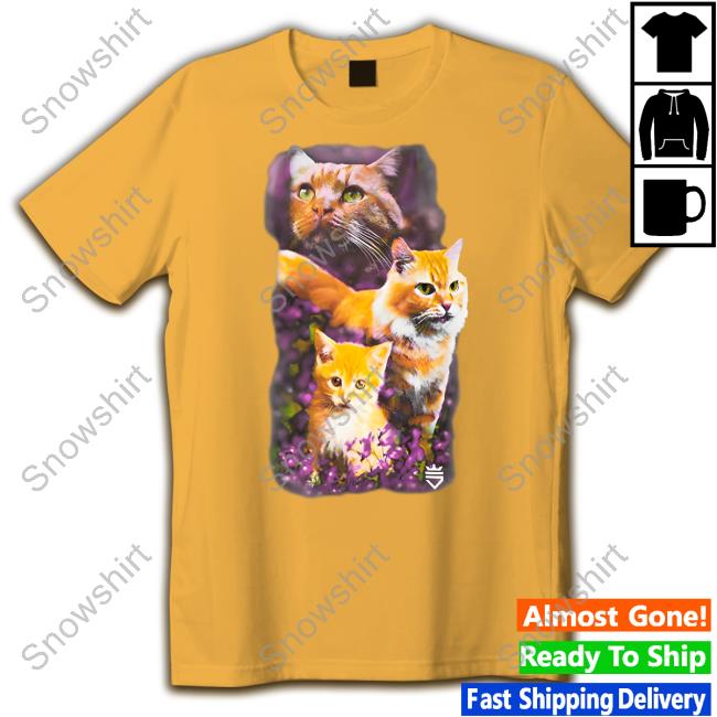 Official Scump Essentials Grey Cat Tee