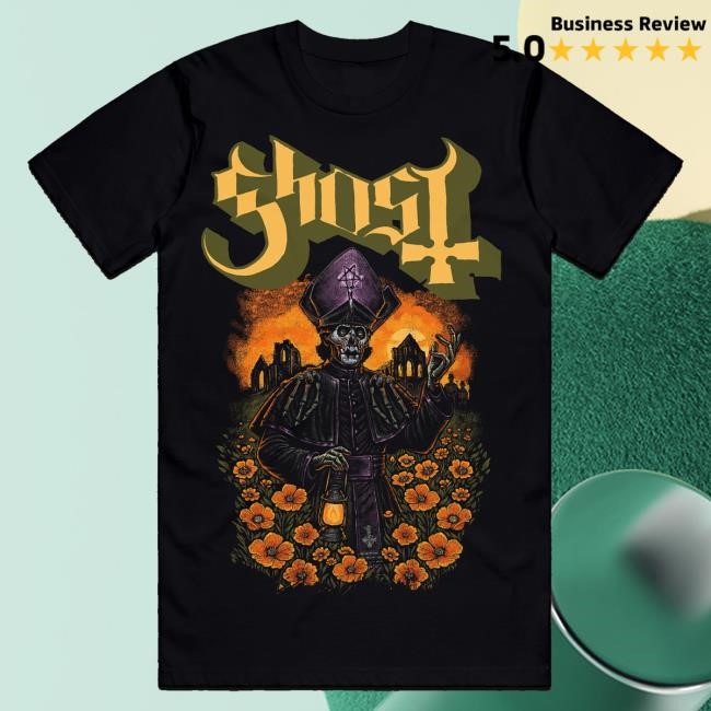 Official Ghost Merch Store Ghost Band Rock Peacefield Shirt