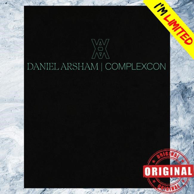 Official Complex Store Shop Merch Daniel Arsham + ComplexCon Welcome to the Future T Shirt ComplexCon 2025