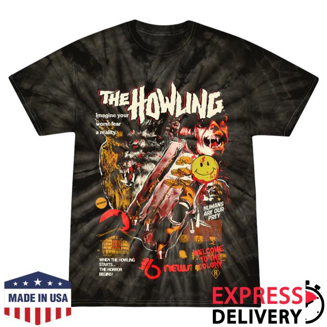 Official Cavity Colors The Howling Your Worst Fear 3D Tie Dye Top Shirt Cavitycolors