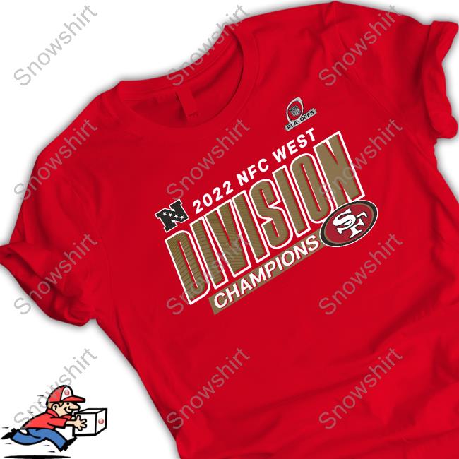 2022 NFC West Division Champions Shirt Red