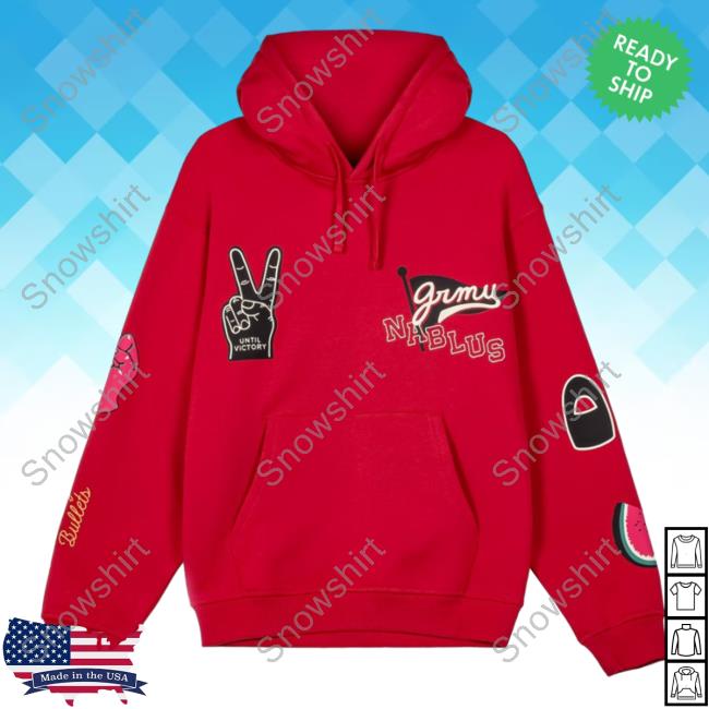 Official Grimey Nablus Vintage Hoodie Dark Red