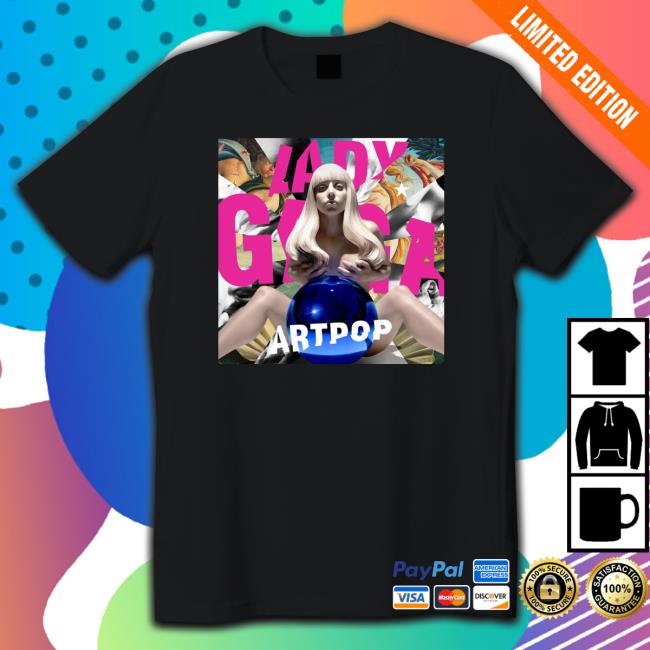 Lady Gaga Artpop Album Cover Long Sleeve T Shirt Lady Gaga Artpop Album Cover Shirts