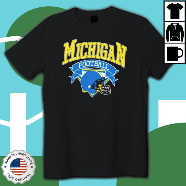 Official Michigan football helmet vintage logo Sweatshirt