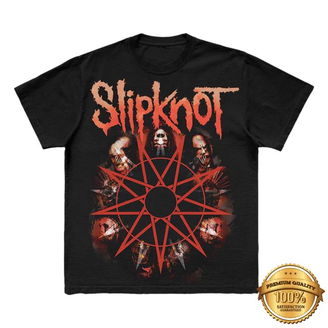 Official Slipknot Double Portrait Tour 2023 Shirt