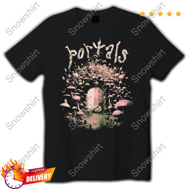 Melanie Martinez Portals Mushroom Door Tee Shirt
