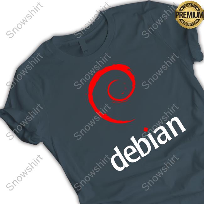 Official Debian Gnu Linux Logo Tee