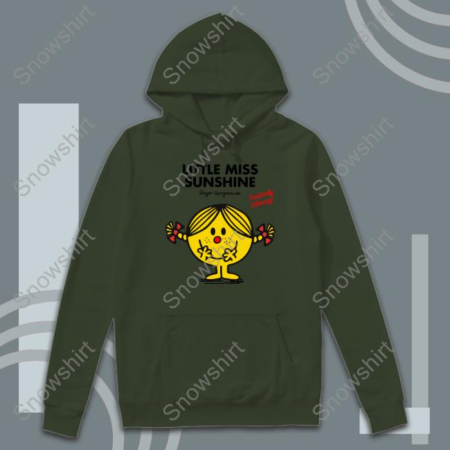 Official Little Miss Sunshine Shirt Comic ReLief Red Nose Day Little Miss Sunshine Hooded Sweatshirt