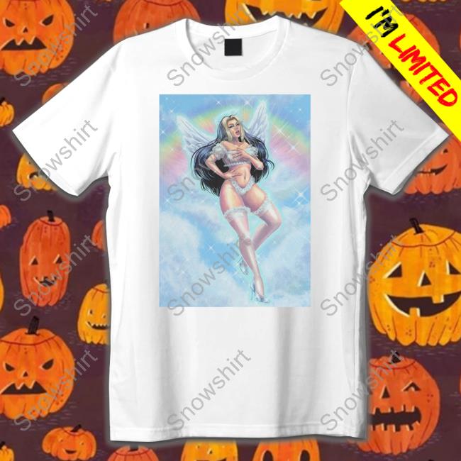 Slayyyter Merch Angel Shirts Ms New Breasts Slayyyter Merch Angel Shirt Ms New Breasts