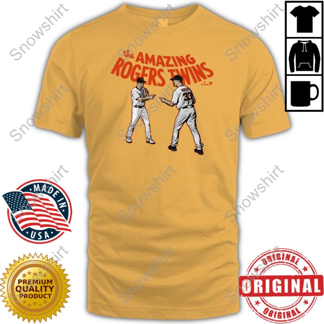 The Amazing Rogers Twins Shirt Black The Amazing Rogers Twins T Shirt