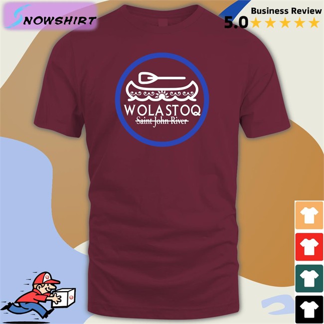 Wolastoq Saint John River T Shirt Johnny Depp Bethany Tremblay