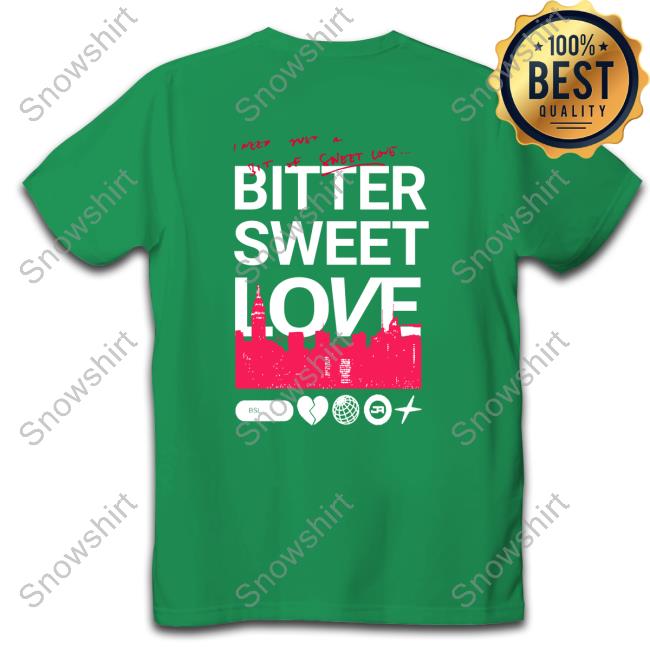 James Arthur Merch Bitter Sweet Love Skyline T-Shirt James Arthur Merch Bitter Sweet Love Skyline Shirt