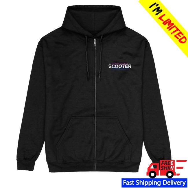 Everybody On The Floor Zip Unisex UnisexSwearter Hoodie - Scooter Merch & Clothing Store Scooter Band Apparel Shop