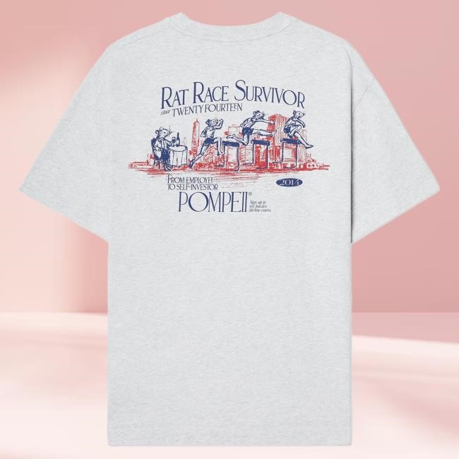 Rat Race Light Grey Regular Hood | Buy Official Pompeii Apparel