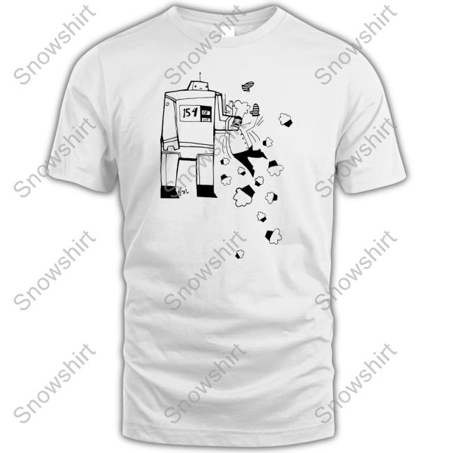 Official Johnny Cupcakes Jc Vault Robot Cupcakes #'D 154 / 200 Tee Shirt