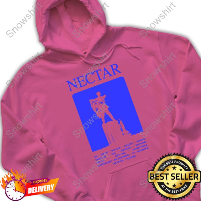 Joji Store Nectar Blue Tracklist Shirt Official Nectar Blue Tracklist Shirt