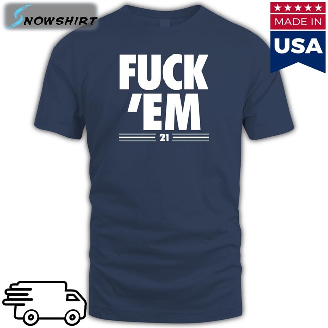 Twisted Gorilla Merch Fuck Em 21 Hooded Sweatshirt Dallas Cowboys