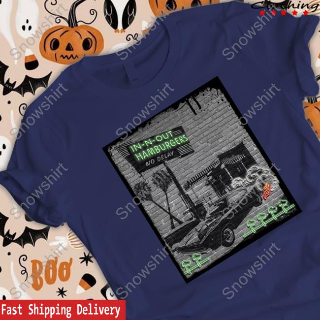 Shop.In-N-Out Official In-N-Out Hamburgers Hooded Sweatshirt In-N-Out Hamburgers Hoodie