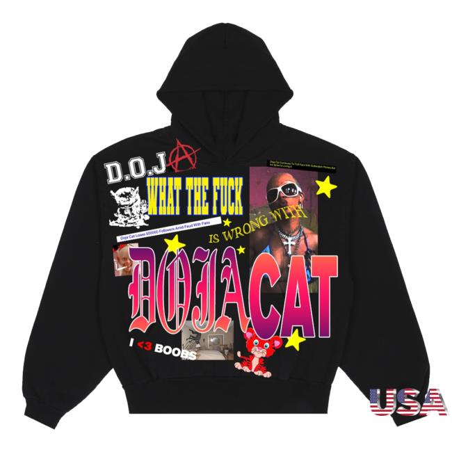 Doja Cat Official The Scarlet Tour Merch Pullover Sweatshirt