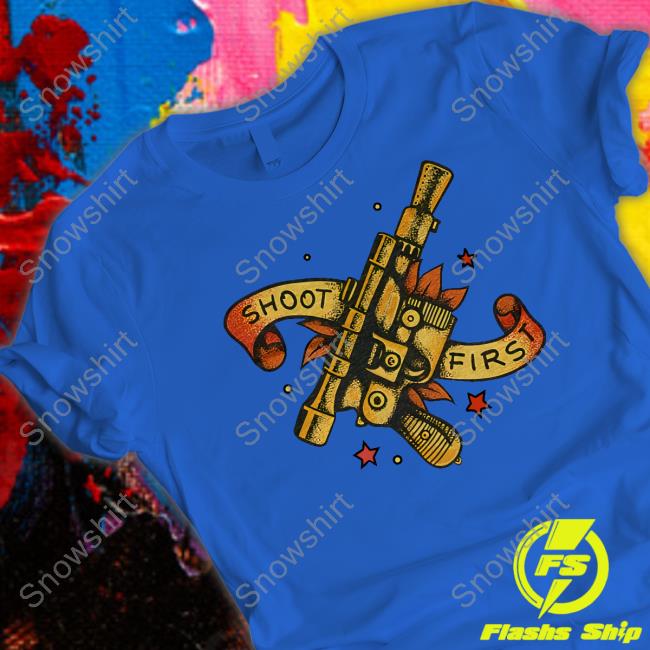Blaster Shoot First Zero Foxtrot Tee Travis Willingham Critical Role Shop Blaster Shoot First Zero Foxtrot Shirt