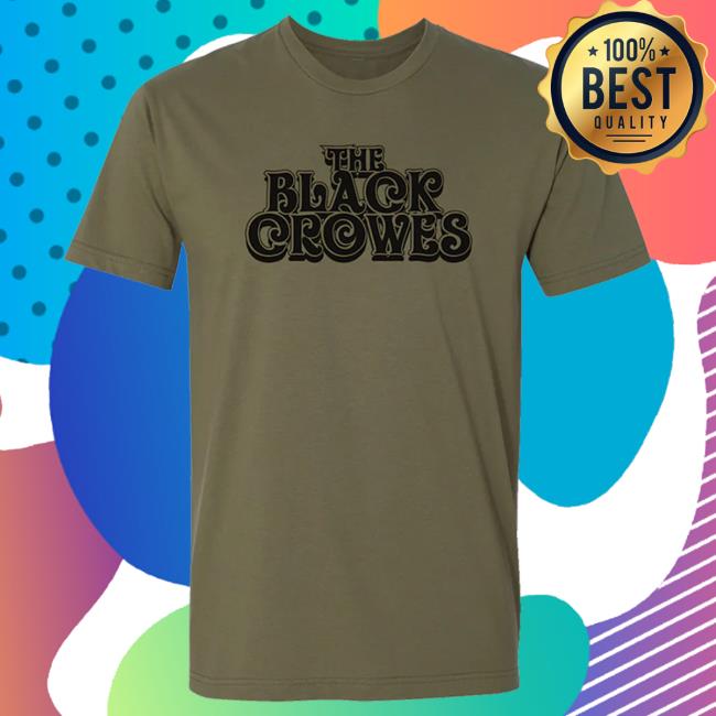 Official The Black Crowes Army Green Top Shirt TheBlackCrowes