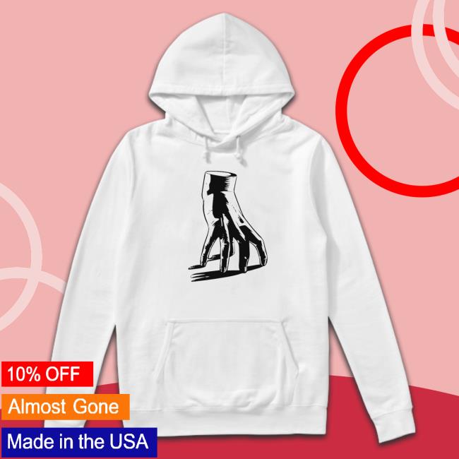 Official Wednesday Thing Scary hand art Long Sleeve Tee