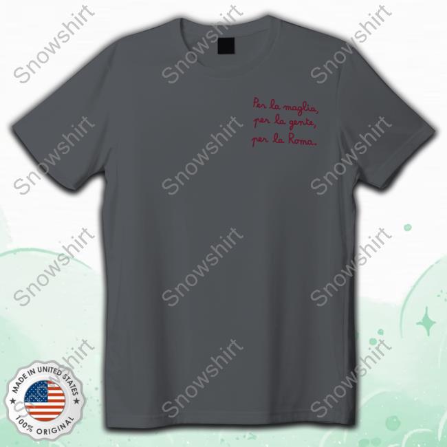 Maglietta Per La Maglia Per La Gente Per La Roma Saint Barth As Roma Uomo Bianco Shirt Official Per La Maglia Per La Gente Per La Roma Hoodie