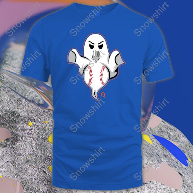 Athlete Logos Merch Ghost Forkball Tee Sny Mets