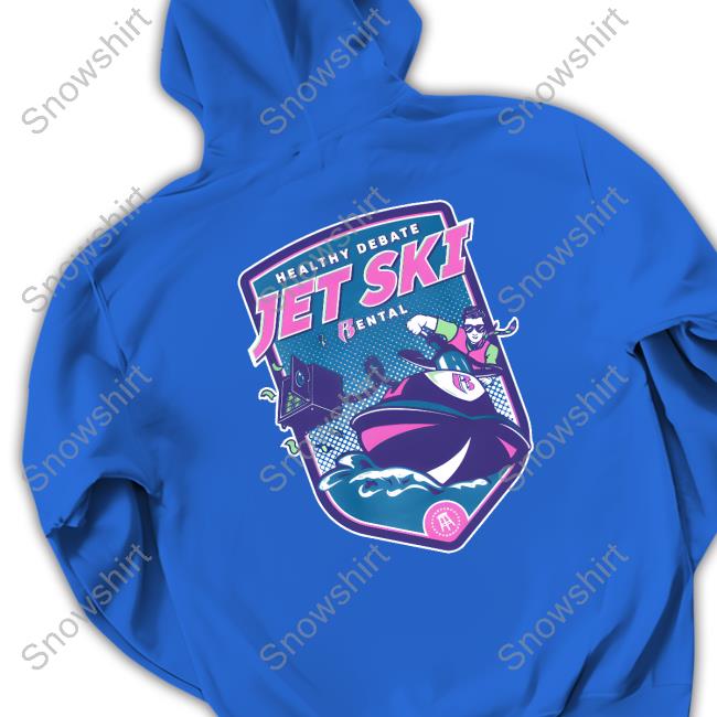 Healthy Debate Jetski Rental Crewneck Sweatshirt Healthy Debate Jetski Rental Long Sleeve Tee