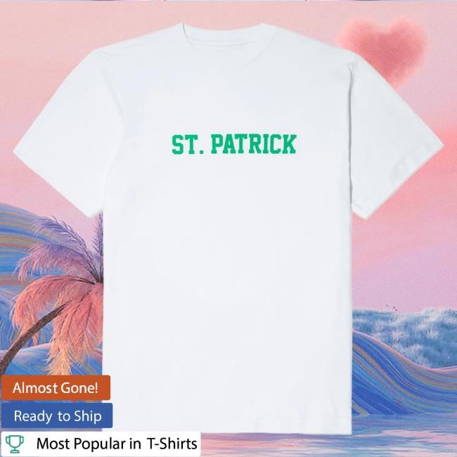 Collector Holiday Print St. Patrick Tee From Noah NYC