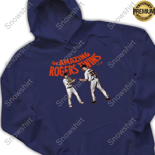 The Amazing Rogers Twins Shirt Black The Amazing Rogers Twins Tee