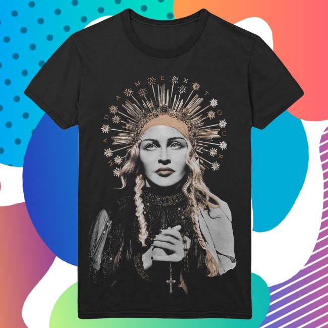 Official Madonna Merch Store Saint Madonna T-Shirts Madonna Apparel Clothing Shop