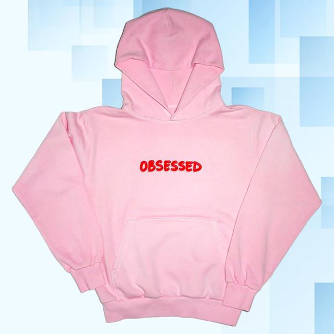 Official Tmg Studios Merch Brooke And Connor Obsessed | Pink Sweatshirt Official Tmg Studios Merch Brooke And Connor Obsessed | Pink Sweaters