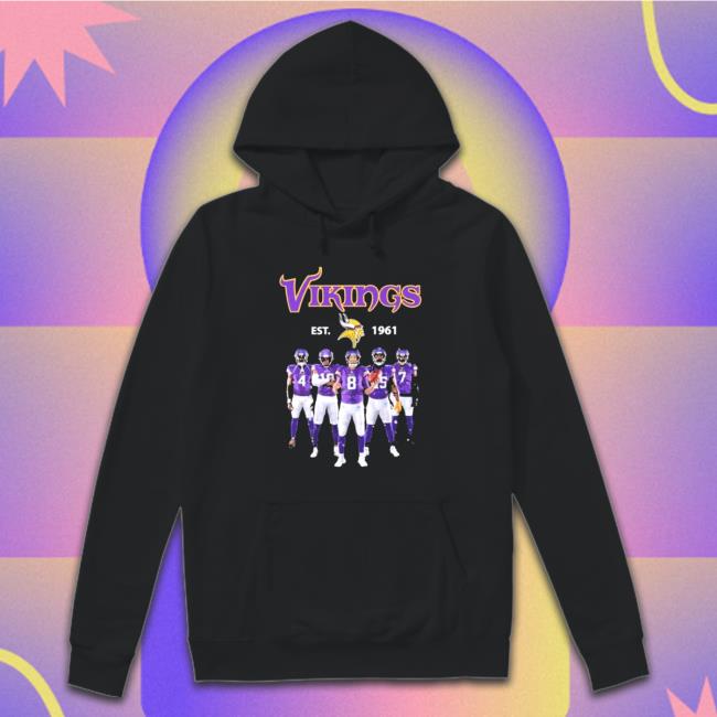 Official Minnesota Vikings Est 1961 Shirt 2022 Minnesota Vikings Est 1961 Shirt 2022