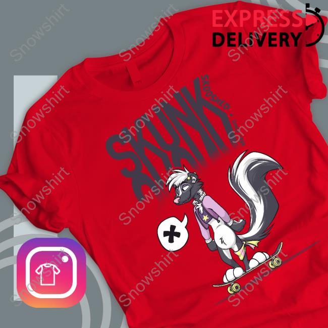 Official Skooshed Merch Skate Skunk Shirt Skate Skunk Skooshed Since1989 Shirts