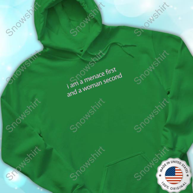 Kenzianidiot I Am A Menace First And A Woman Second T Shirts Kenzianidiot I Am A Menace First And A Woman Second T-Shirt