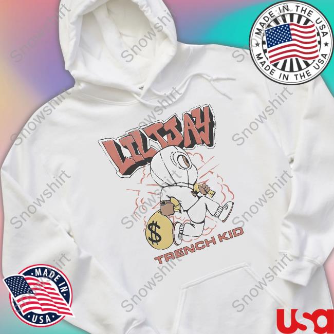 Official Lil Tjay Cartoon Trench Kid T Shirts