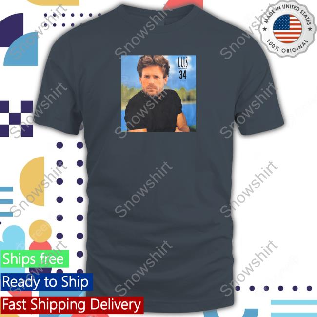 Baron Ji Mena Luis Miguel 34 Tee Shirt Vintage Luis Miguel 34 T-Shirt