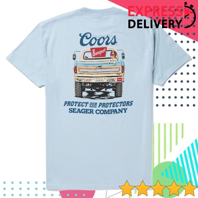 Official Coors Banquet Seager x Coors Banquet Bumper Tees