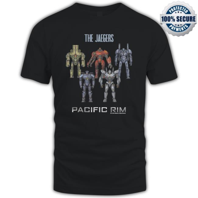 Pacific Rim Jaeger Robots T-Shirt