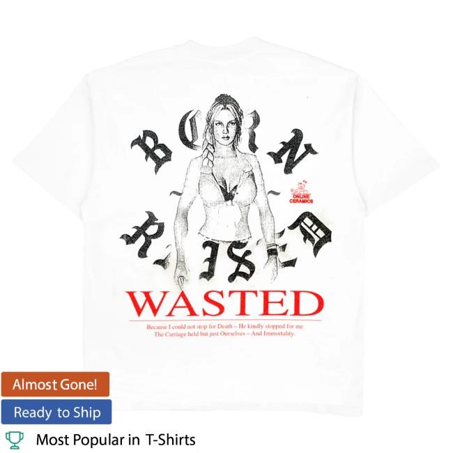 Official Born X Raised Merch Store Shop Born X Raised + Online Ceramics Wasted Rocker Shirt New: White BornxRaised