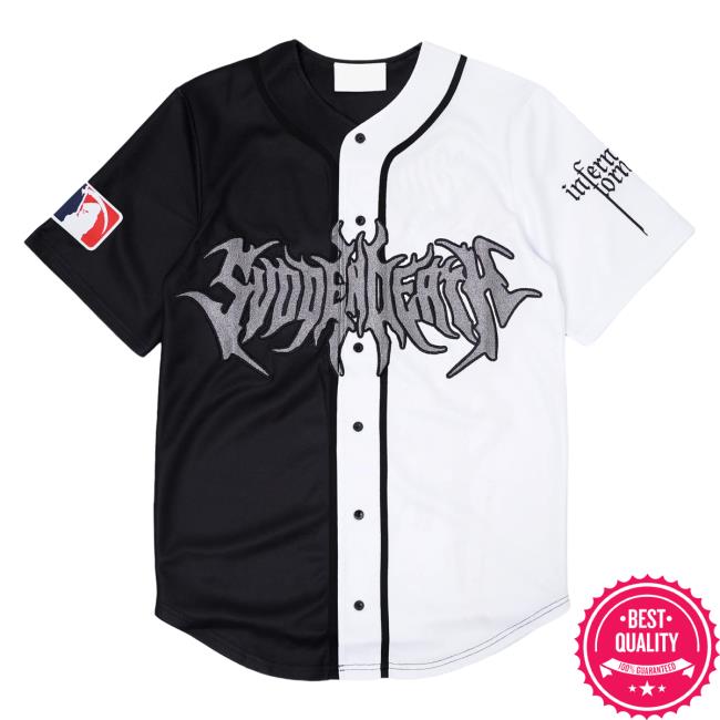 Svdden Death Merch Infernal Torment - Baseball Jersey