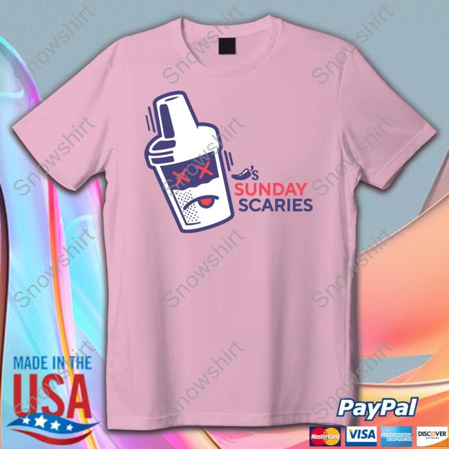 Official Chili's Grill & Bar Chilis Sunday Scaries Shirt Official Chilis Sunday Scaries Shirt
